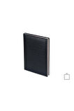 Deri Defter Günlük Journal Ajanda Tarihsiz Düz 160 Yaprak Baron Vegan 17x24 cm