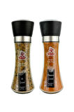 Baharat Çeşni Cam Değirmenli 2'li Set (Et-Patates)