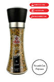 Baharat Çeşni Cam Değirmenli 5'li Set(Et-Balık-Patates-Acılı-Pizza)
