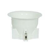 Flora Silent Wc Cover Double Mechanism Dirt-Repellent Slippery Surface Code White Color