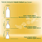 FOMY Limon Köpük Sabun El Yüz Vücut 500 ml