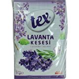 Tex Dolap Çekmece Banyo Oda Kokusu Lavanta Kesesi Askılı 21 gr 1 Paket