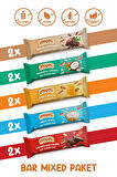 Proteinli Vegan Yer Fıstığı Bar Sağlıklı Atıştırmalık Paketi 40 gr*10 adet