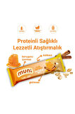 Proteinli Vegan Yer Fıstığı Bar Sağlıklı Atıştırmalık Paketi 40 gr*10 adet