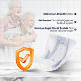 Pedix Anatomik Hasta Bezi Büyük Boy(L) 8 Adet (BELBANTSIZ)