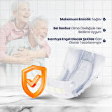 Pedix Anatomik Hasta Bezi Büyük Boy(L) 80 Adet (BELBANTSİZ)