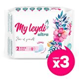 MYLEYDİ ULTRA HİJYENİK PED UZUN 24 ADET (3 PAKET )