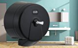 Vialli K3B Mini Cimri İçten Çekme Tuvalet Kağıdı Dispenser Siyah