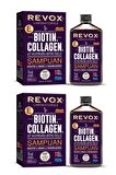 Revox Biotin Ve Collagen - At Kuyruğu Bitki Özlü Şampuan 2'li Set