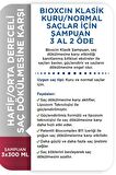Bioxcin Kuru Saçlar İçin Dökülme Karşıtı Şampuan 3x300 ml