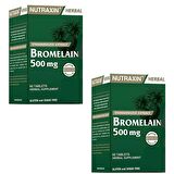 Nutraxin Bromelain 500 mg 60 Tablet 2 ADET