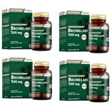 Nutraxin Bromelain 60 Tablet 4'lü Paket