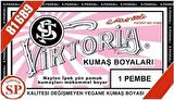 Viktoria Kumaş Boyası Pembe 3 Adet