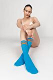 Motley Socks Unisex Nakışlı Uzun Tenis Çorap - Rainbow 6