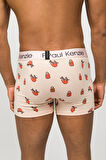 Desenli Erkek Boxer - Couple Collection Lazy