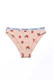Desenli Kadın Slip Külot - Couple Collection Lazy