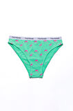 Desenli Kadın Slip Külot - Couple Collection Pink Birdy