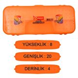 Mikro M-80 Çift Taraflı Kalem Kutusu