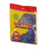 Softtex Akıllı Temizlik Bezi Mikro Gözenekli Emici Doku Karışık Renkli 3 Adet