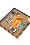 Cohiba Tek Torch Çakmak Kesici Kristal Küllük Bakır İkili Puro Seti TR9834