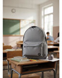 Yuga İki Gözlü Sırt Çantası Gri