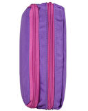 Tebag İki Gözlü Mor Kalem Çantası