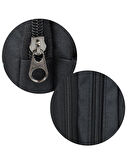 Tebag İki Gözlü Siyah Kalem Çantası