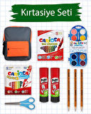 Temel Çantalı Okul Kırtasiye Seti 2