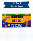 Temel 4 Adet Öğrenci Boyama Seti