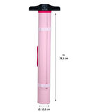 Yuga Suni Deri Proje Tüpü Cepli 10,5 cm Pembe