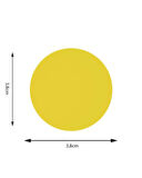 Kamei Şekilli Delgeç Daire 3.8 cm KM8815