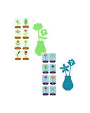 Ctoys Surprise Flower Building Block 2li Set