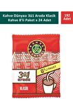 Kahve Dünyası 3ü1 Arada Klasik Kahve 8 x 18 gr x 24 Adet