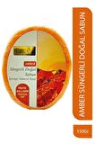 Doğal Amber Soap Peeling Etkili Ferahlatıcı Natural Amber Süngerli Sabun 150 gr