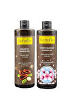 Organik Japon Kirazı Duş Jeli 400 Ml + Kadifemsi Ten Nemlendirici Argan Oil Duş Jeli 400 Ml Set