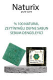 Zeytinyağlı Defne Sabunu Nemlendirici Sebum Dengeleyici Kaşıntıya Karşı 125 Gr