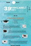 Kırklareli 39 Plaka Kodlu Beyaz Araç Sticker Vize İlçe Yazılı Özel Tasarım 40x8 cm  Şehir ve İlçe Temalı Kaliteli Sticker