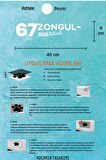 Zonguldak 67 Plaka Kodlu Beyaz Araç Sticker Kilimli İlçe Yazılı Özel Tasarım 40x8 cm  Şehir ve İlçe Temalı Kaliteli Sticker