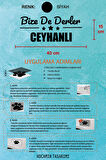 Adana Ceyhan Siyah Araç Sticker  40x15 cm Bize De Derler  Ceyhanlı Özel Tasarım Oto Sticker