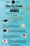 Bingöl Genç Siyah Araç Sticker  40x15 cm Bize De Derler  Gençli Özel Tasarım Oto Sticker