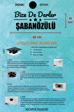 Çankırı Şabanözü Siyah Araç Sticker  40x15 cm Bize De Derler  Şabanözülü Özel Tasarım Oto Sticker