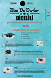 Diyarbakır Dicle Siyah Araç Sticker  40x15 cm Bize De Derler  Dicelili Özel Tasarım Oto Sticker