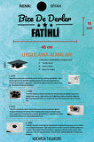 İstanbul Fatih Siyah Araç Sticker  40x15 cm Bize De Derler  Fatihli Özel Tasarım Oto Sticker
