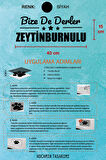 İstanbul Zeytinburnu Siyah Araç Sticker  40x15 cm Bize De Derler  Zeytinburnulu Özel Tasarım Oto Sticker