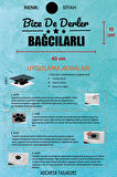İstanbul Bağcılar Siyah Araç Sticker  40x15 cm Bize De Derler  Bağcılarlı Özel Tasarım Oto Sticker