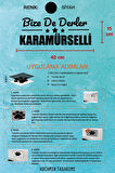 Kocaeli Karamürsel Siyah Araç Sticker  40x15 cm Bize De Derler  Karamürselli Özel Tasarım Oto Sticker