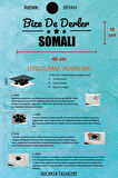 Manisa Soma Siyah Araç Sticker  40x15 cm Bize De Derler  Somalı Özel Tasarım Oto Sticker