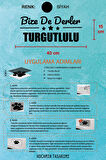 Manisa Turgutlu Siyah Araç Sticker  40x15 cm Bize De Derler  Turgutlulu Özel Tasarım Oto Sticker