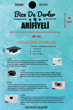 Sakarya Arifiye Siyah Araç Sticker  40x15 cm Bize De Derler  Arifiyeli Özel Tasarım Oto Sticker