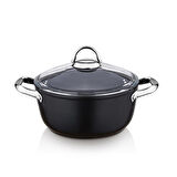 Saflon SF3634TT Titanium 34 cm Derin Tencere 14.50 Litre